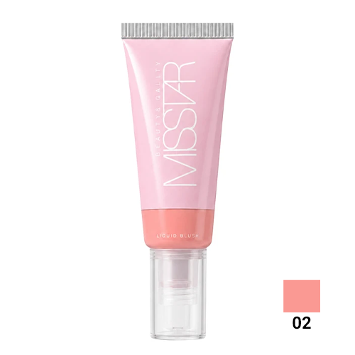 رژگونه مایع مات میس استار مدل Beauty Galaxy MLB 02