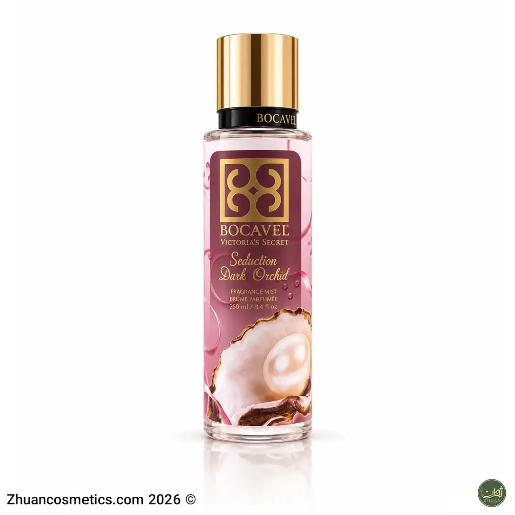 بادی میست بوکاول مدل Seduction Dark Orchid حجم ۲۵۰ میل نمای جلو