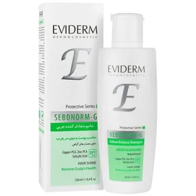 شامپو سبونورم G مناسب پوست و موی سر چرب تعدیل کننده چربی اویدرم