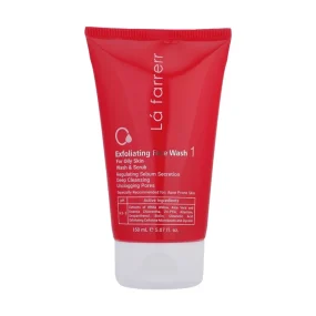 ژل شستشو و لایه بردار صورت لافارر 1 مخصوص پوست‌ های چرب و مستعد آکنه
