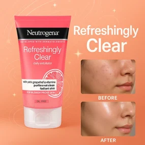 خرید و قیمت ژل لایه بردار صورت رفرشینگلی کلیر نوتروژینا (Refreshingly Clear)