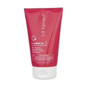 ژل شستشو و لایه بردار صورت لافارر 3 مخصوص پوست‌ های خشک و حساس