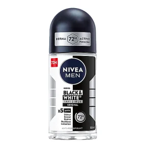 مام رول ضد تعریق مردانه نیوا مدل بلک اند وایت Black & White