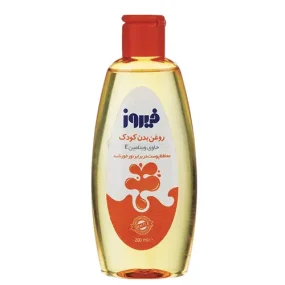 روغن بچه فیروز حاوی ویتامین E