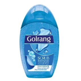 شامپو بدن و صورت اسکراب آبی گلرنگ
