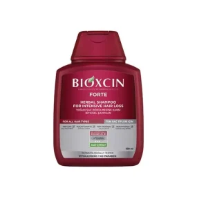 خرید شامچو ضد ریزش گیاهی بیوکسین قرمز مدل فورت 300 میل