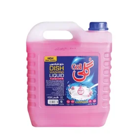 مایع ظرفشویی صورتی گلی حجم 4 لیتر